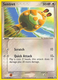 Sentret (62/92)  - Legend Maker Reverse Holofoil