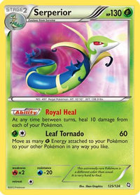 Serperior (125/124) - Dragons Exalted Holofoil
