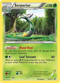 Serperior (8/113) - Legendary Treasures Holofoil