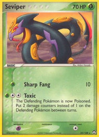 Seviper (23/108)  - Power Keepers Reverse Holofoil