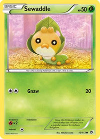Sewaddle (10/113)  - Legendary Treasures