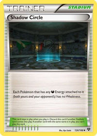 Shadow Circle (126/146)  - XY Base Set
