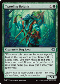 Traveling Botanist (TDM-164) - Tarkir: Dragonstorm Foil