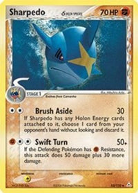 Sharpedo (53/110) (Espèce Delta) (Estampillé) [EX : Fantômes Holon] 