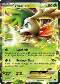 Shaymin EX (5/99)  - Next Destinies Holofoil