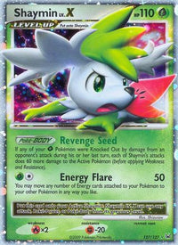 Shaymin Lv.X (Sky Forme) (127/127)  - Platinum Holofoil
