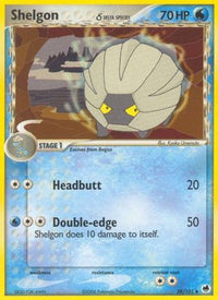 Shelgon (Delta Species) (38/101) - Dragon Frontiers Reverse Holofoil