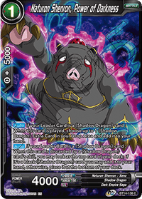 Naturon Shenron, Power of Darkness (BT14-138) [Cross Spirits] - POKÉ JEUX