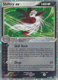 Shiftry ex (97/108)  - Power Keepers Holofoil