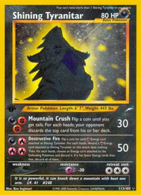 Shining Tyranitar (113/105)  - Neo Destiny