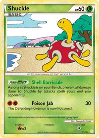 Shuckle (11/123) - HeartGold SoulSilver Holofoil