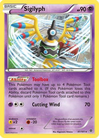 Sigilyph (41/101)  - Plasma Blast Holofoil