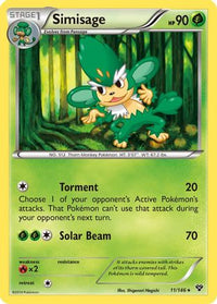 Simisage (11/146)  - XY Base Set