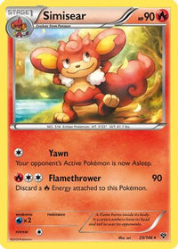 Simisear (23/146)  - XY Base Set