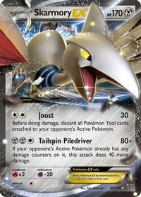 Skarmory EX (80/146)  - XY Base Set Holofoil