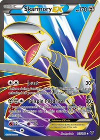 Skarmory EX ( Full Art) (145/146)  - XY Base Set Holofoil