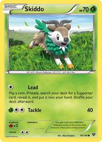 Skiddo (18/146)  - XY Base Set