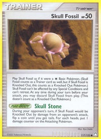 Skull Fossil (117/123)  - Mysterious Treasures