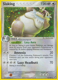 Slaking (15/107) (Estampillé) [EX : Deoxys] 