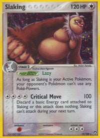 Slaking (13/108) (Estampillé) [EX : Power Keepers] 