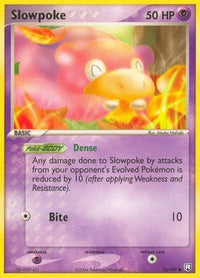 Slowpoke (76/109) - Team Rocket Returns Reverse Holofoil