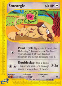 Smeargle (109/147)  - Aquapolis