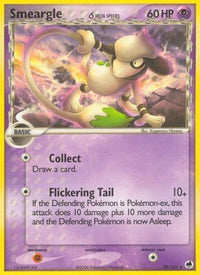 Smeargle (Delta Species) (39/101) - Dragon Frontiers Reverse Holofoil