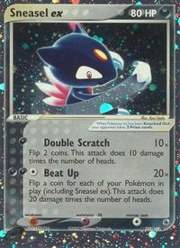 Sneasel ex (103/109) - Ruby and Sapphire Holofoil