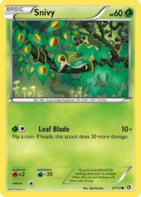 Snivy (6/113)  - Legendary Treasures