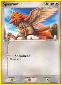 Spearow (61/100)  - Crystal Guardians