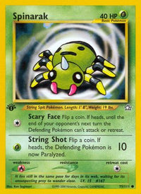 Spinarak (75/111) - Neo Genesis 1st Edition