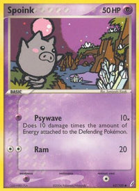 Spoink (62/100)  - Crystal Guardians