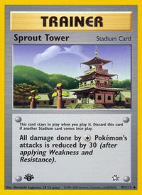Sprout Tower (97/111) - Neo Genesis 1st Edition