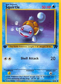 Squirtle (68/82) - Team Rocket 1st Edition
