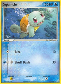 Squirtle (63/100)  - Crystal Guardians