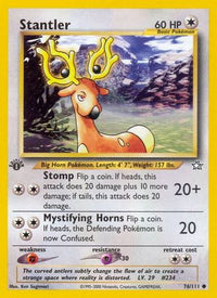 Stantler (76/111) [Neo Genesis 1ère édition] 