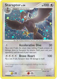 Staraptor (16/130) - Diamond and Pearl Holofoil