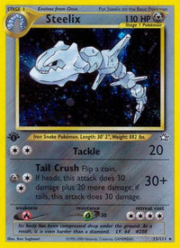 Steelix (15/111) - Neo Genesis 1st Edition Holofoil
