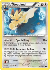 Stoutland (88/108) - Dark Explorers