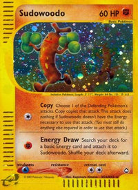 Sudowoodo (H24/147) - Aquapolis Holofoil
