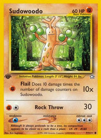 Sudowoodo (77/111) - Neo Genesis 1st Edition