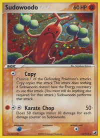Sudowoodo (15/115) (Estampillé) [EX : Forces invisibles] 