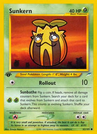 Sunkern (83/105)  - Neo Destiny Unlimited