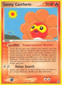 Sunny Castform (31/113)  - Delta Species