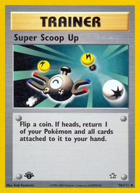 Super Scoop Up (98/111) - Neo Genesis 1st Edition