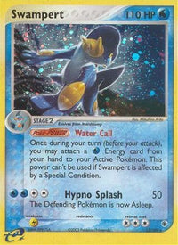 Swampert (13/109) - Ruby and Sapphire Holofoil