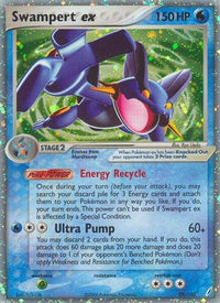 Swampert ex (98/100) - Crystal Guardians Holofoil