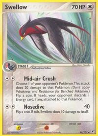 Swellow (49/107)  - Deoxys