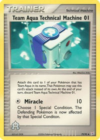Team Aqua Technical Machine (79/95)  - Team Magma vs Team Aqua