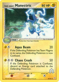 Team Aqua's Manectric (29/95) - Team Magma vs Team Aqua